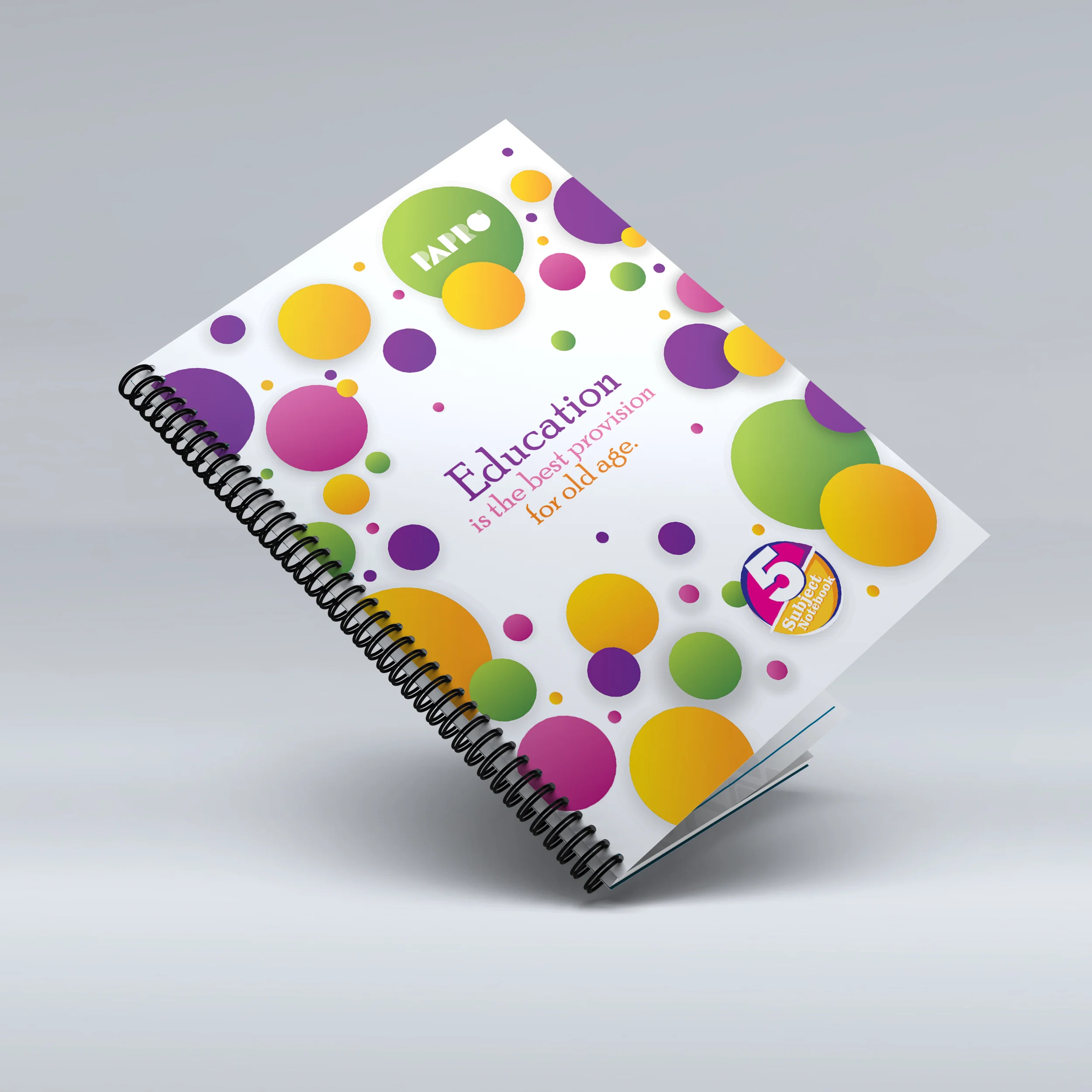 5 Subjects Notebook > Large > Narrow