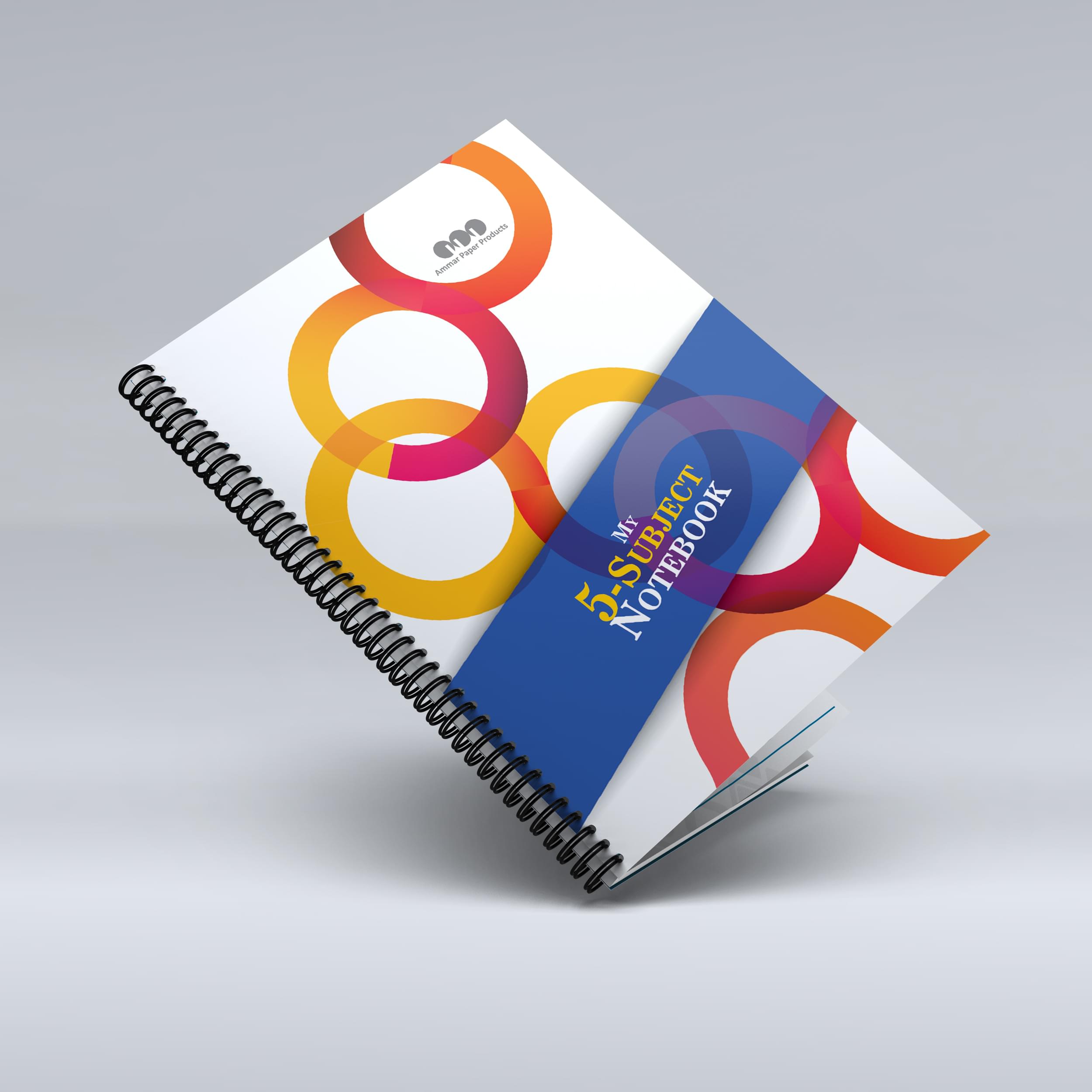 5 Subjects Notebook > Medium > Narrow