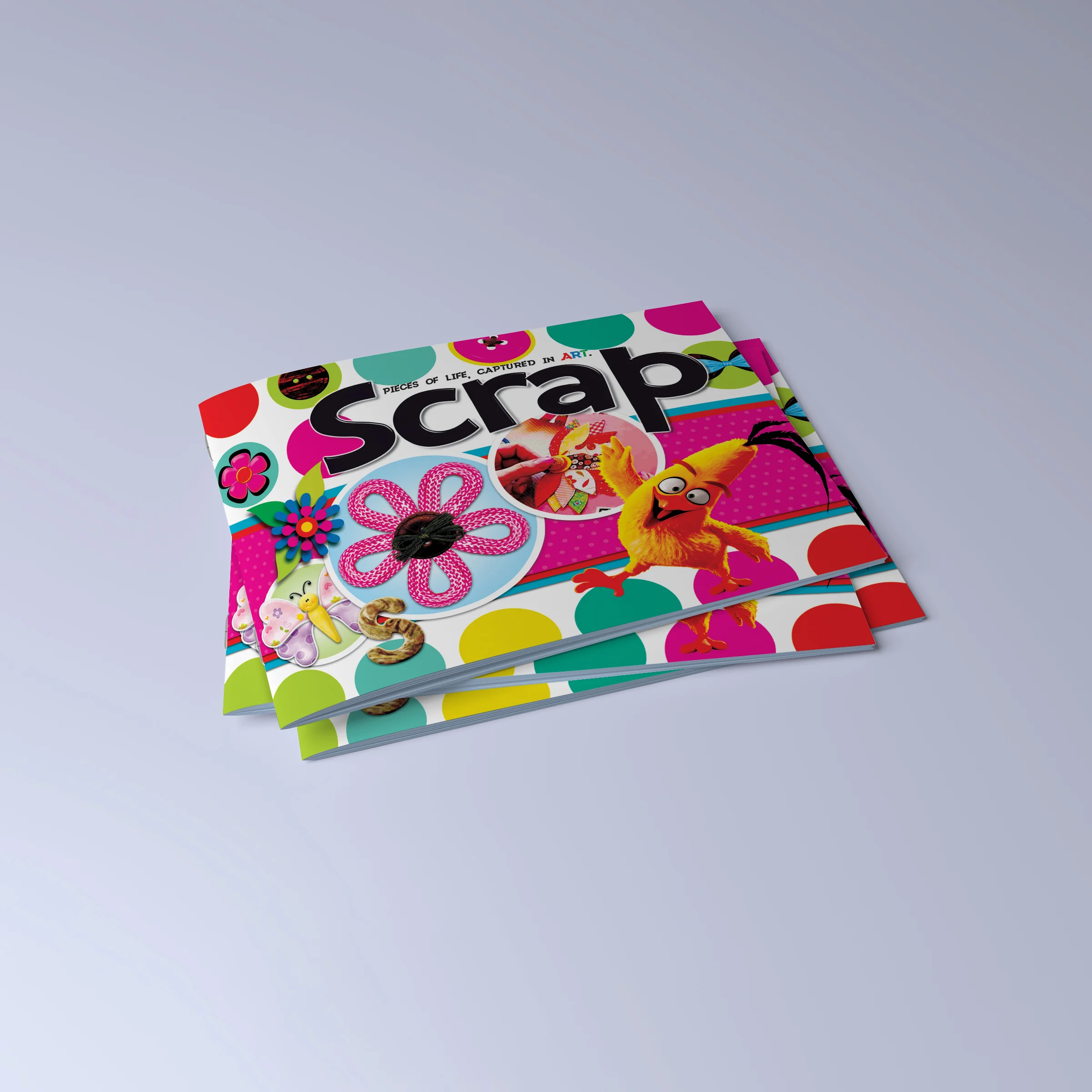 A4 Scrap Book ? Ordinary ? Pin